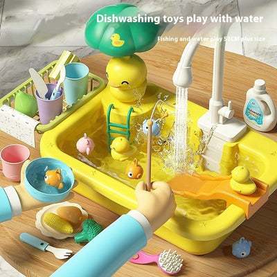 SplashyWash™ Flowing Play Sink