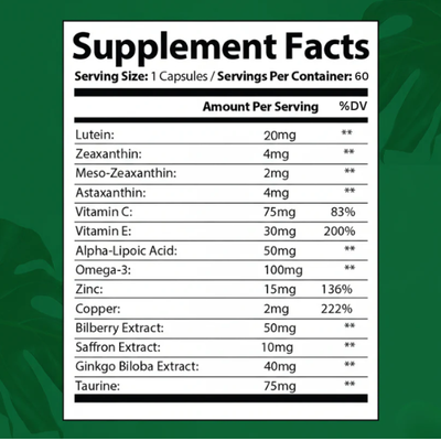 VitalVision™ 14-in-1 Advanced Eye Formula